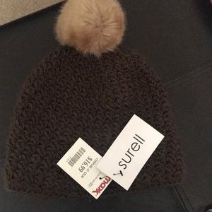 Winter is here! Cozy hat.